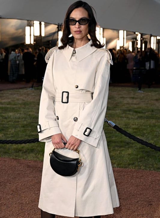 Alexa Chung Burberry Summer 2026 Show Trench Coat