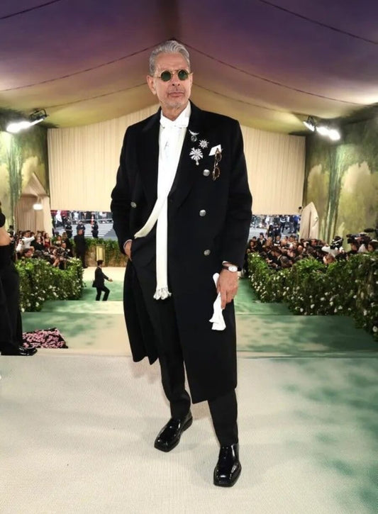 Jeff Goldblum Met Gala Black Coat