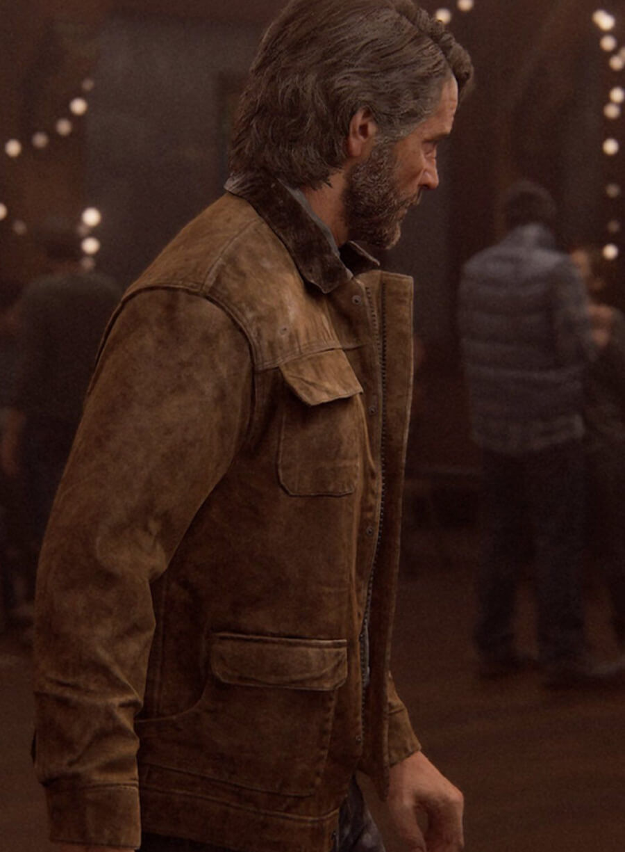 Joel Miller The Last Of Us Suede Jacket