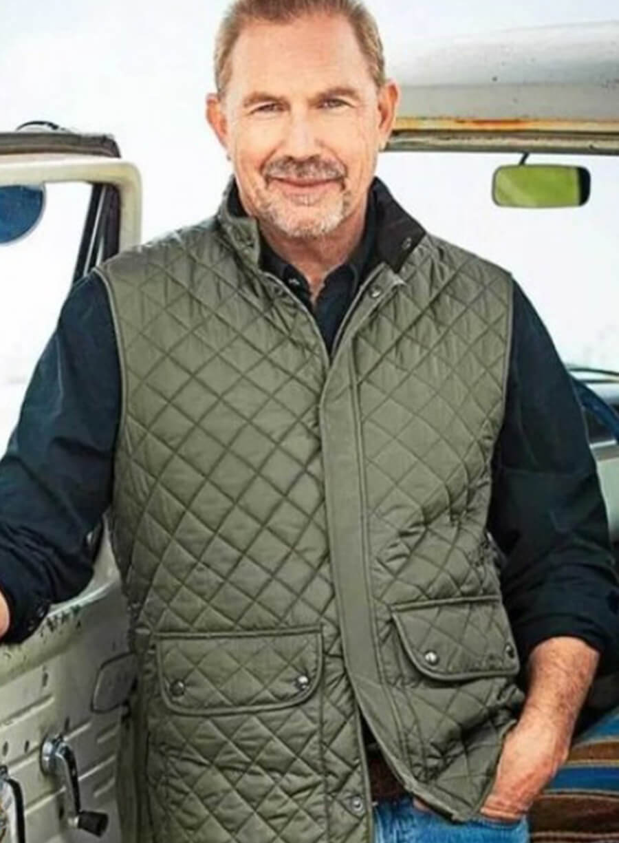 John Dutton Yellowstone Green Vest