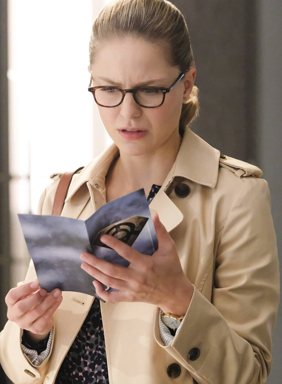 Kara Danvers Supergirl Trench Coat