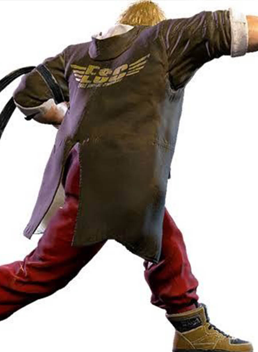 Ken Masters Street Fighter 6 Costume Coat