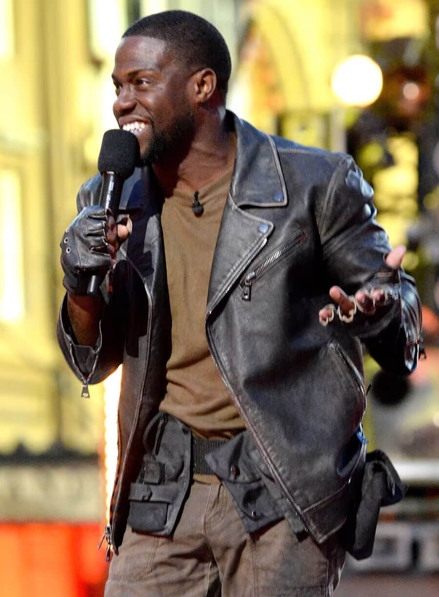Kevin Hart MTV Movie Awards Biker Jacket