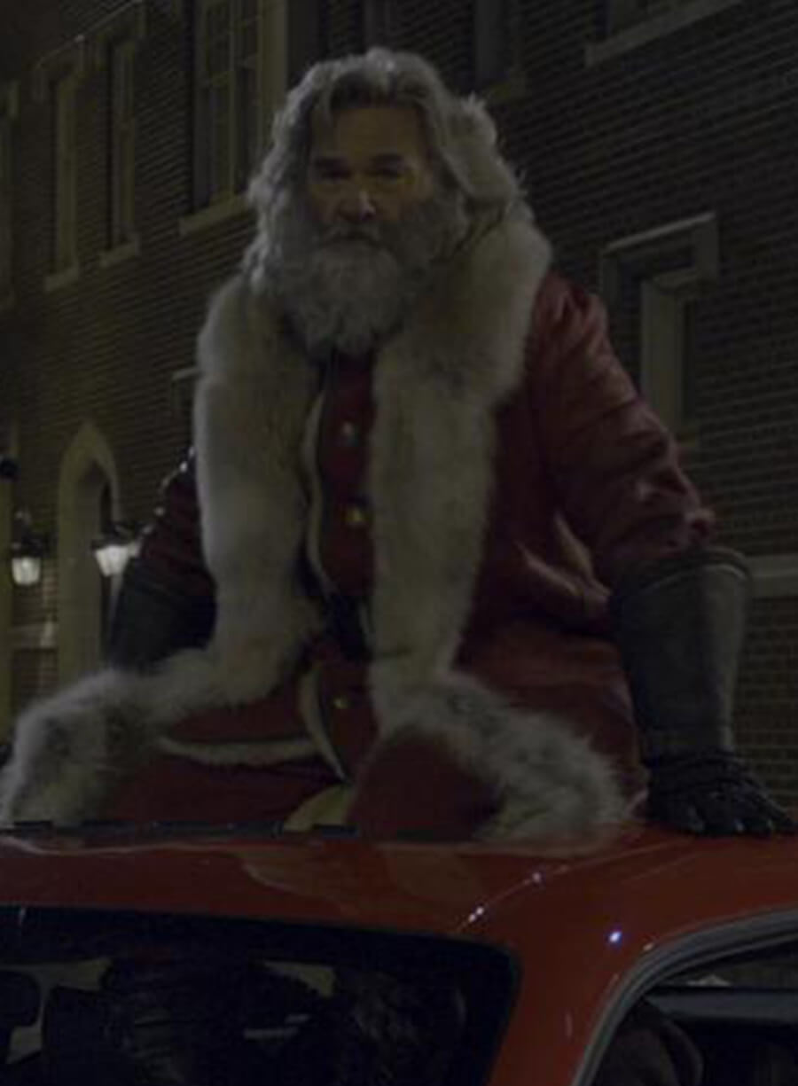 Kurt Russell The Christmas Chronicles Red Santa Coat