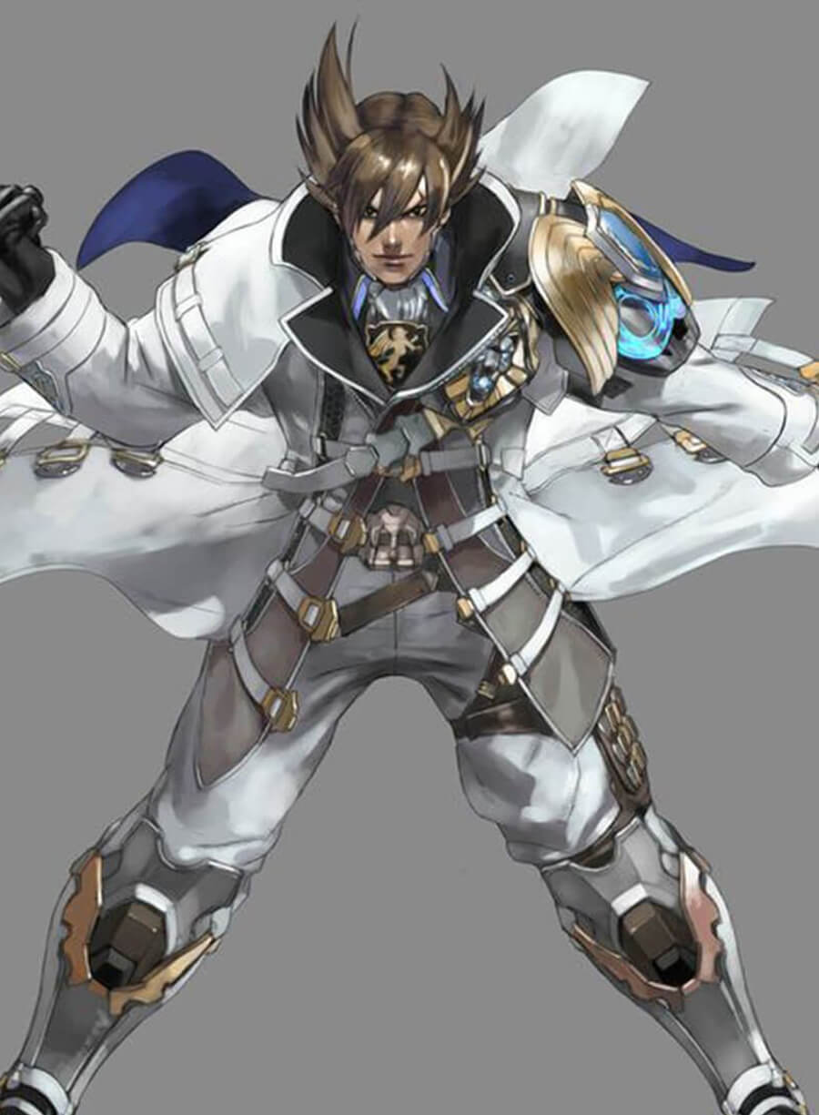 Lars Alexandersson Tekken 8 White Cosplay Coat