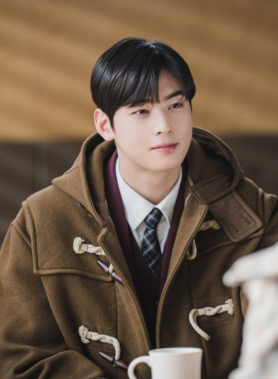 Lee Su-ho True Beauty Hooded Duffle Coat