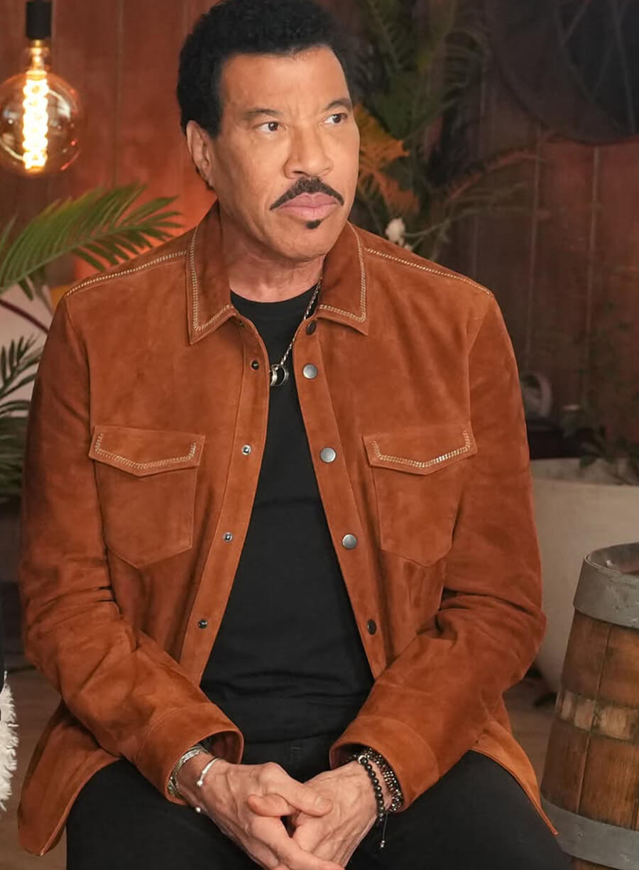 Lionel Richie American Idol Suede Jacket