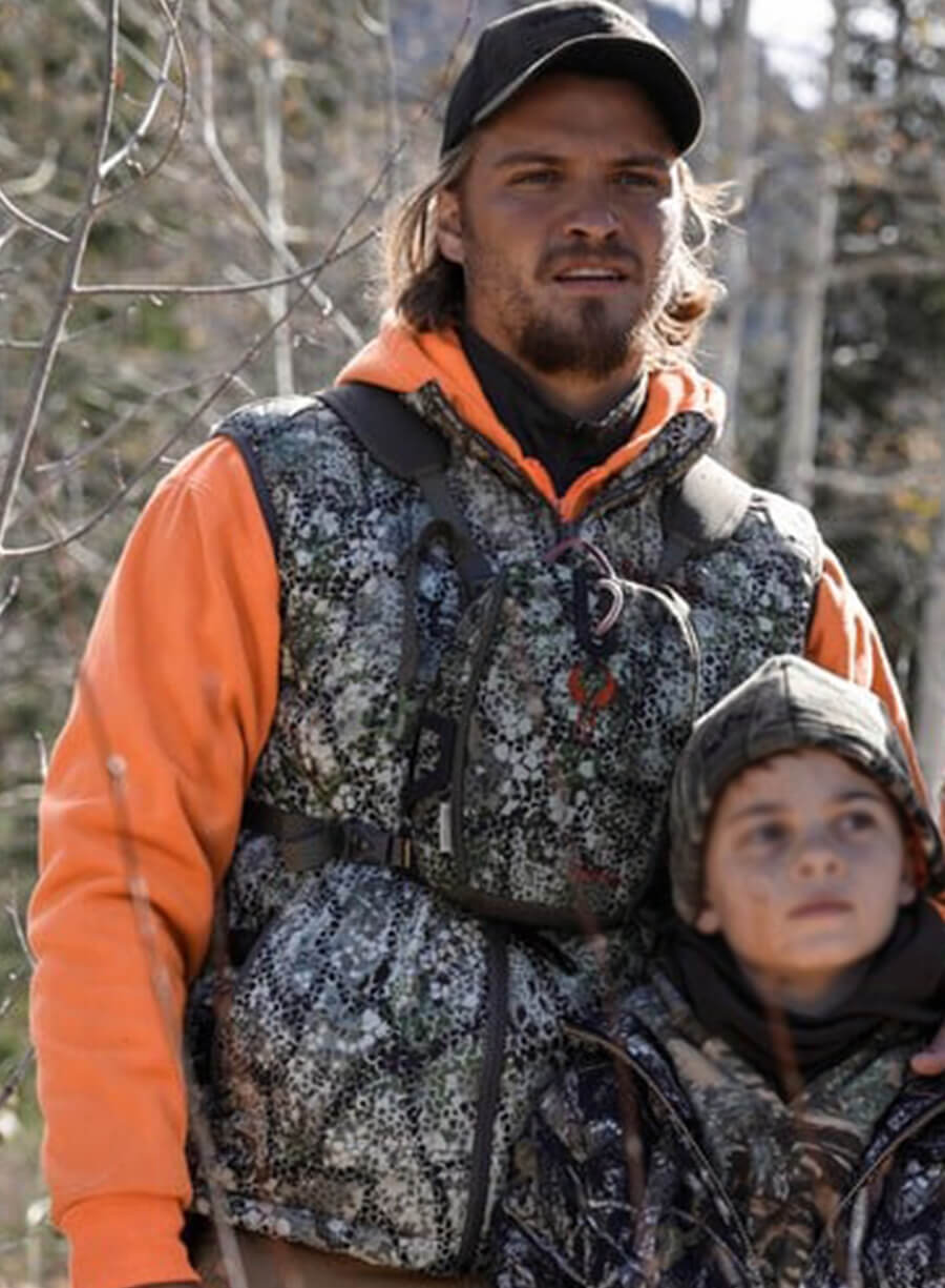 Luke Grimes Yellowstone Snake Print Vest