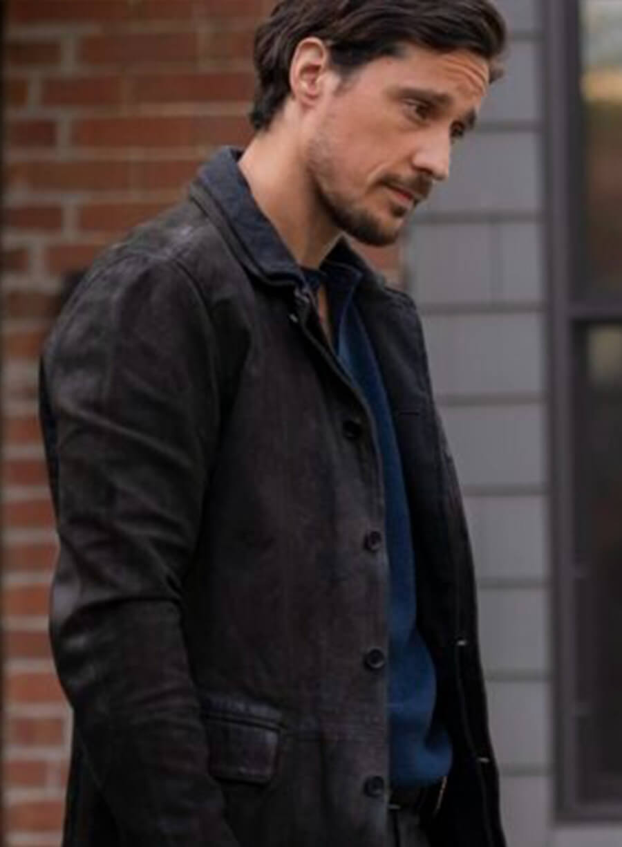 Memory Of A Killer 2026 Peter Gadiot Black Jacket