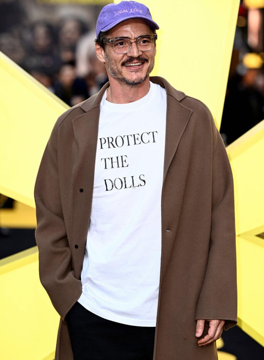 Pedro Pascal Thunderbolts Premiere Brown Coat