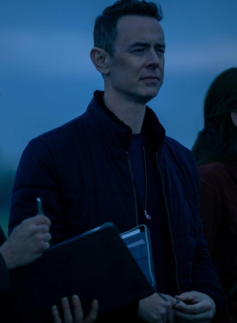 Per Stenson Silo Season 3 Black Jacket