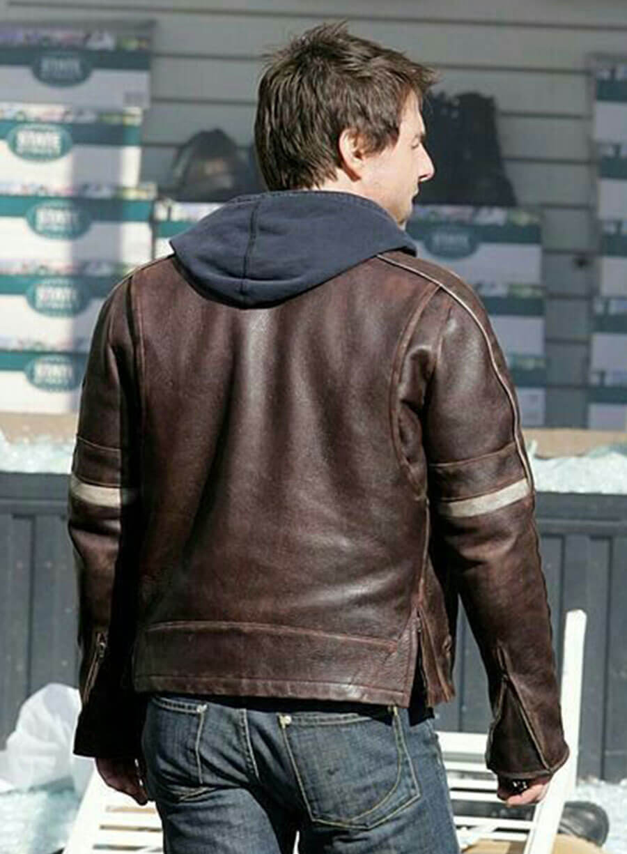 Tom Cruise War of the Worlds Leather Jacket