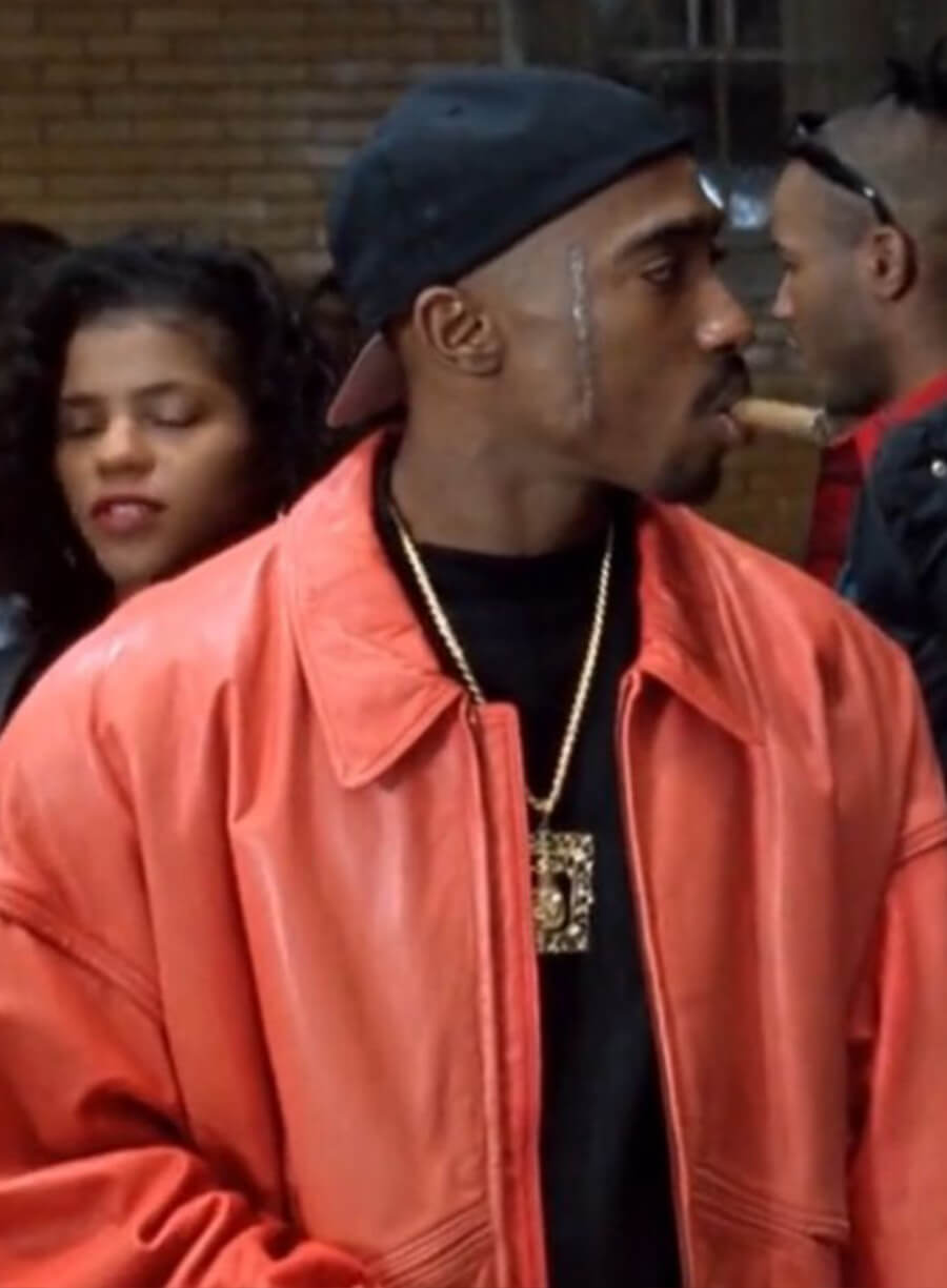 Tupac Birdie 1994 Leather Jacket