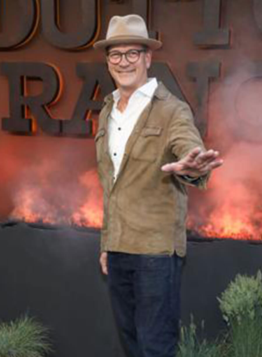 Ty Pennington Dutton Ranch Premiere 2026 Suede Jacket