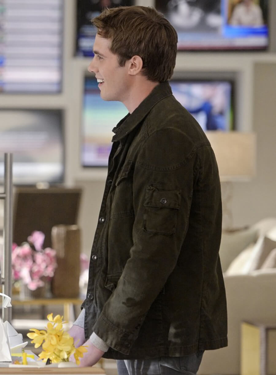 Adam Foster Supergirl Black Jacket