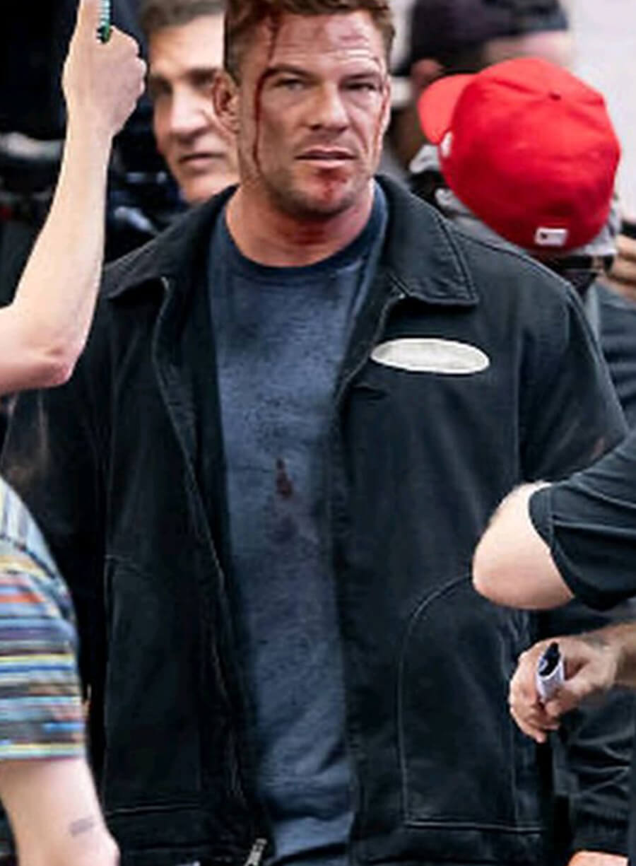 Alan Ritchson Reacher S04 Black Jacket