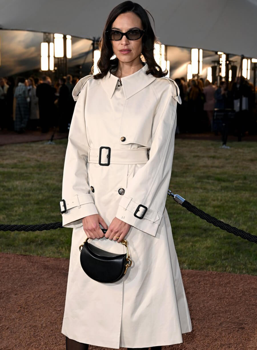 Alexa Chung Burberry Summer 2026 Show Trench Coat