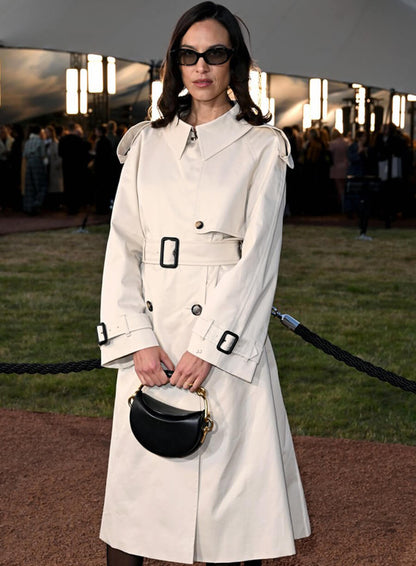Alexa Chung Burberry Summer 2026 Show Trench Coat