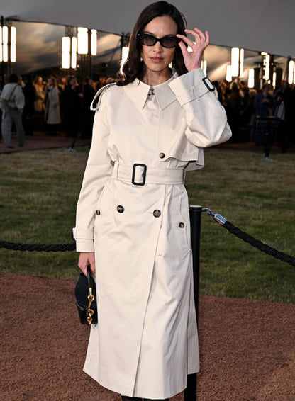 Alexa Chung Burberry Summer 2026 Show Trench Coat