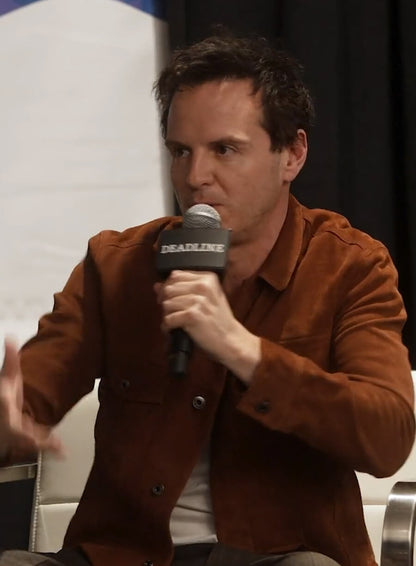 Andrew Scott 2026 SXSW Film & TV Festival Suede Jacket