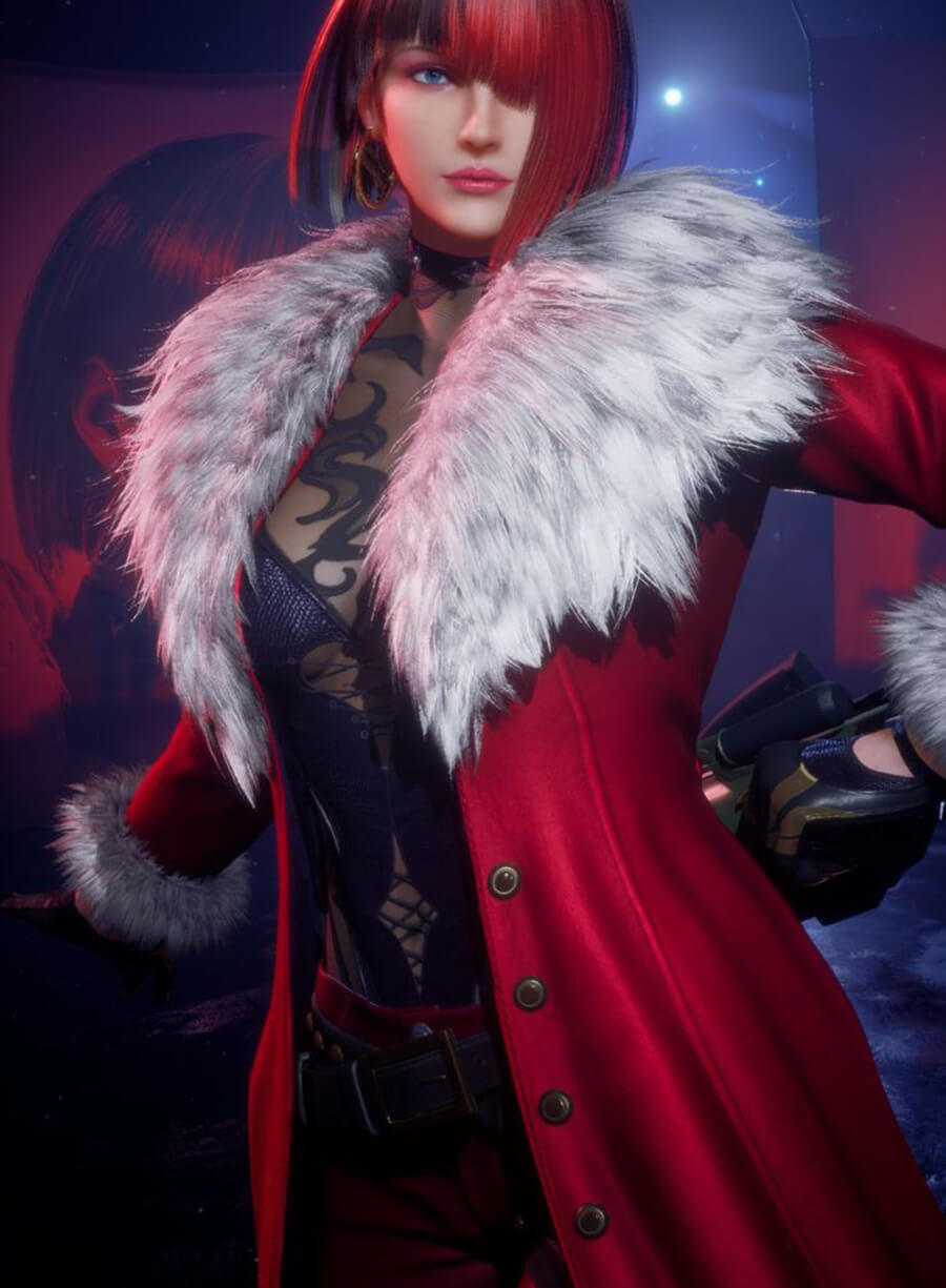 Anna Williams Tekken 8 Leather Costume Coat