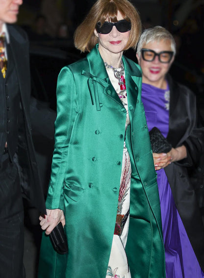 Anna Wintour Pre-Met Gala Party Coat