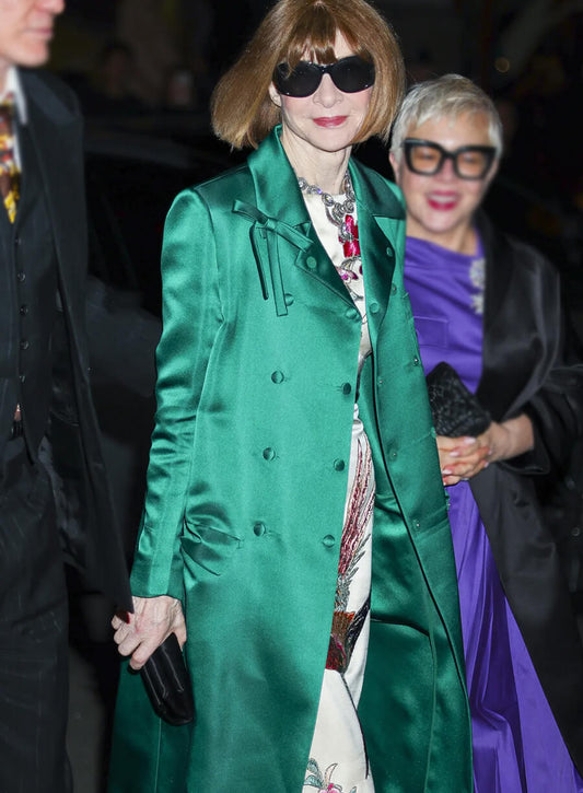 Anna Wintour Pre-Met Gala Party Coat