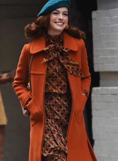 Anne Hathaway Lexi Modern Love Coat