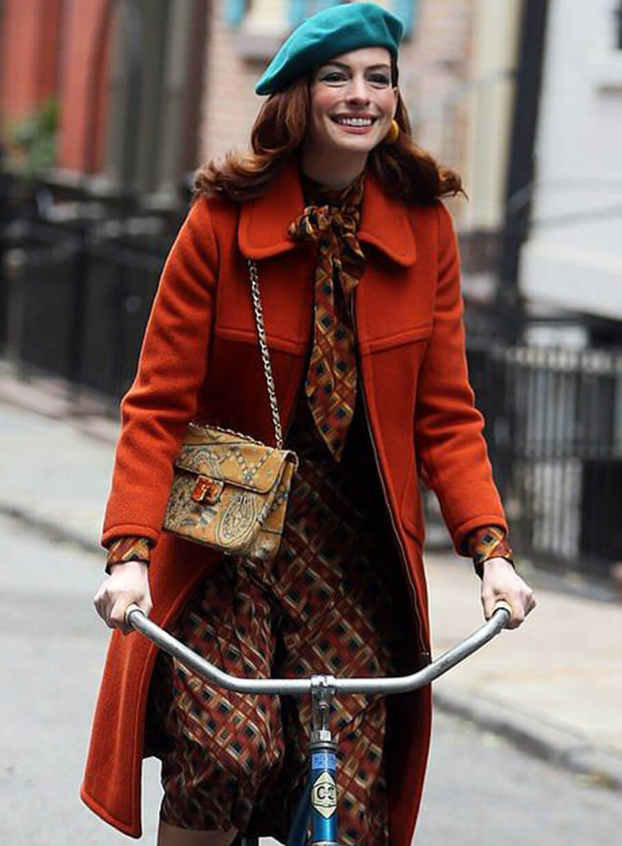 Anne Hathaway Lexi Modern Love Coat