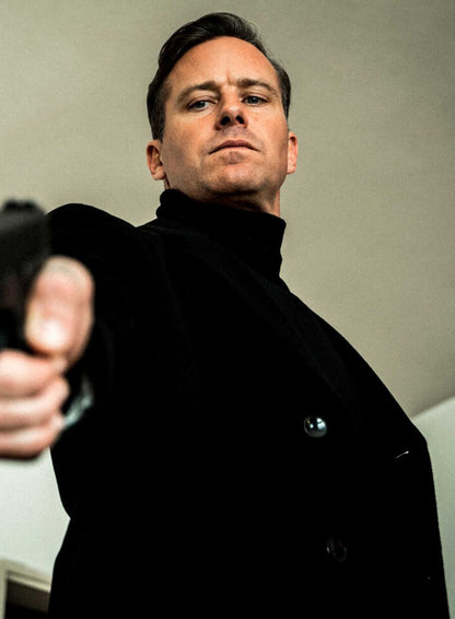 Armie Hammer Citizen Vigilante 2026 Sanders Coat