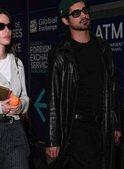 Avan Jogia Cannes Film Festival 2026 Leather Coat
