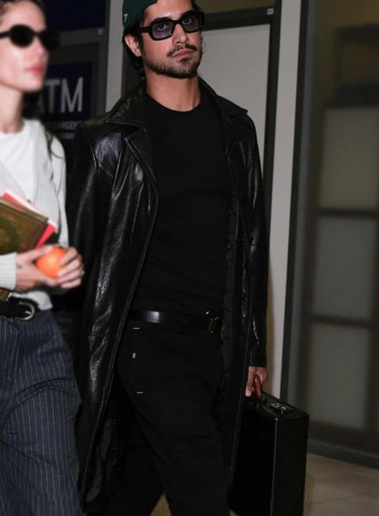 Avan Jogia Cannes Film Festival 2026 Leather Coat