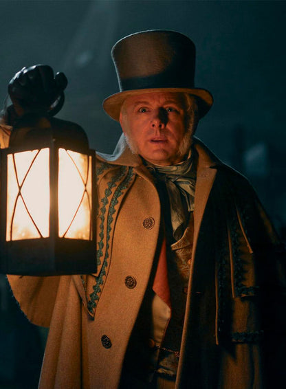 Aziraphale Good Omens S02 Caped Overcoat