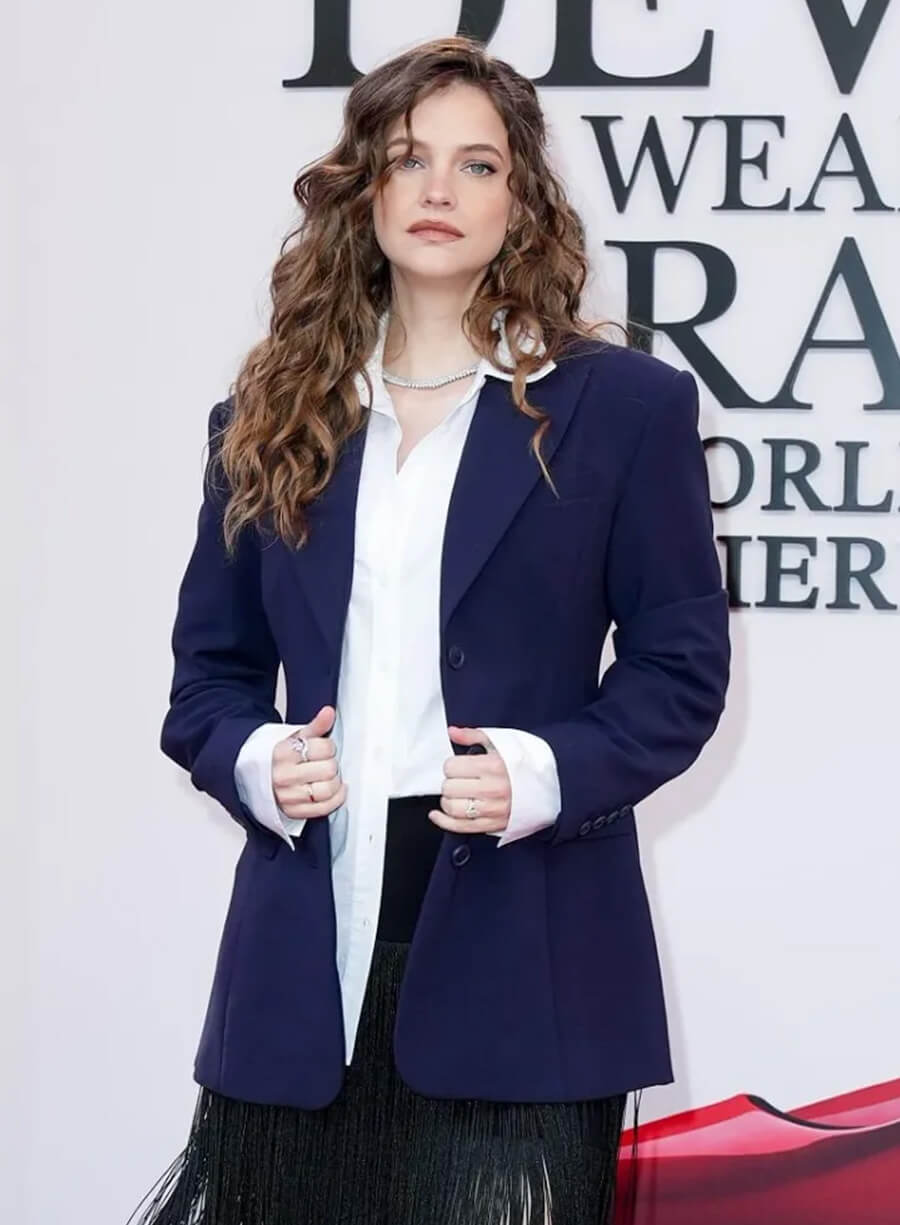 Barbara Palvin Devil Wears Prada 2 Premiere Blazer