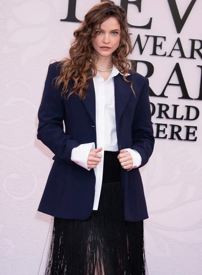 Barbara Palvin Devil Wears Prada 2 Premiere Blazer