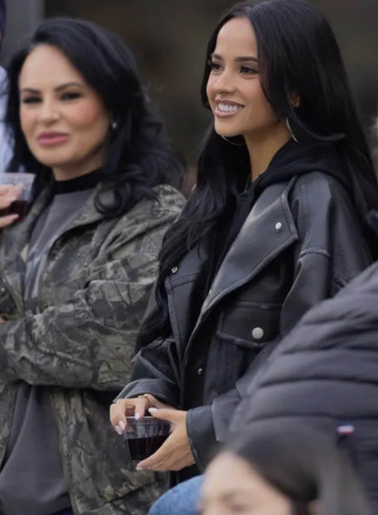 Becky G USL League One Cup Leather Jacket