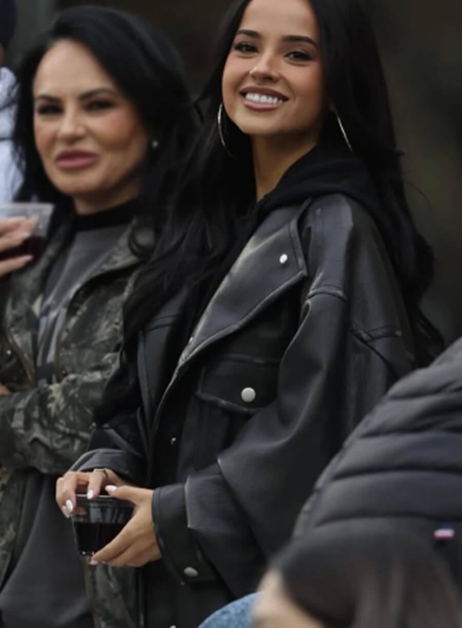 Becky G USL League One Cup Leather Jacket