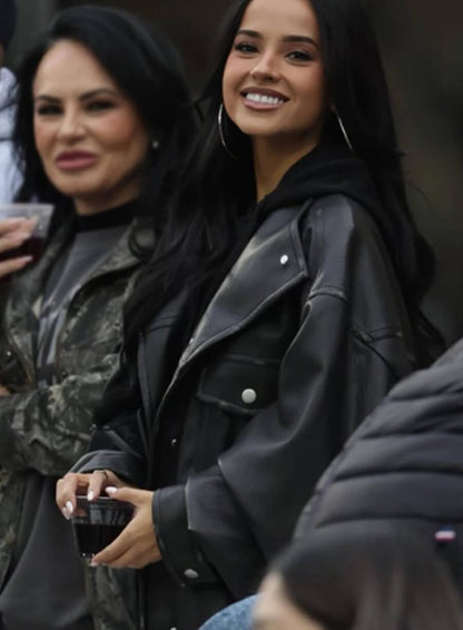 Becky G USL League One Cup Leather Jacket