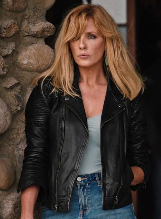 Beth Dutton Yellowstone Biker Jacket