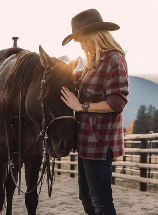 Beth Dutton Yellowstone Plaid Coat