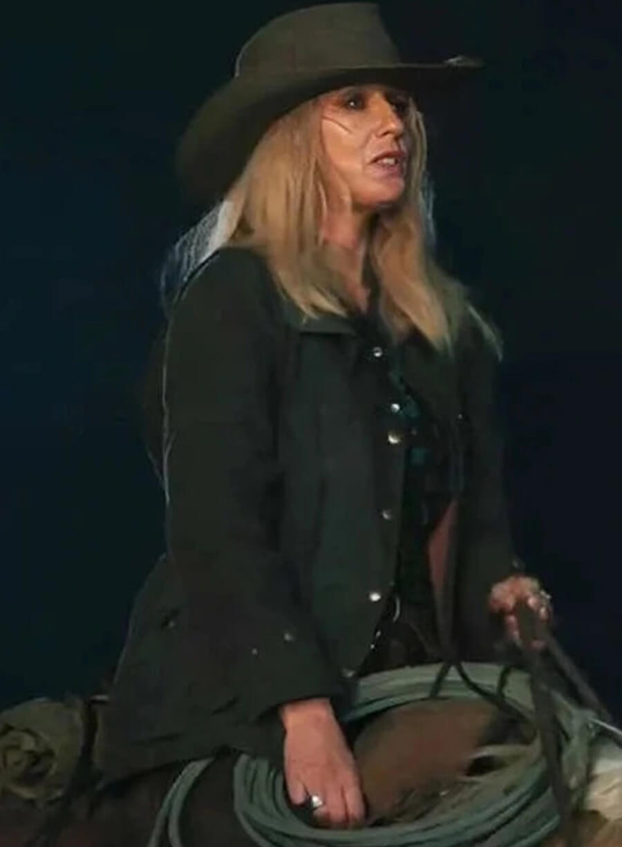 Beth Dutton Yellowstone S05 Black Jacket