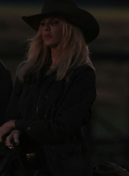 Beth Dutton Yellowstone S05 Black Jacket