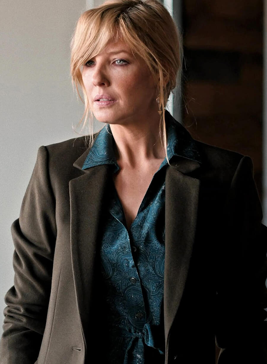 Beth Dutton Yellowstone Trench Overcoat