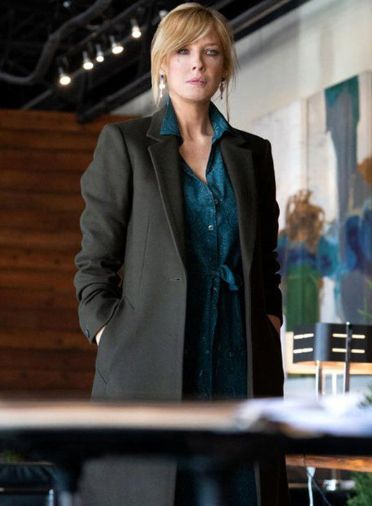 Beth Dutton Yellowstone Trench Overcoat