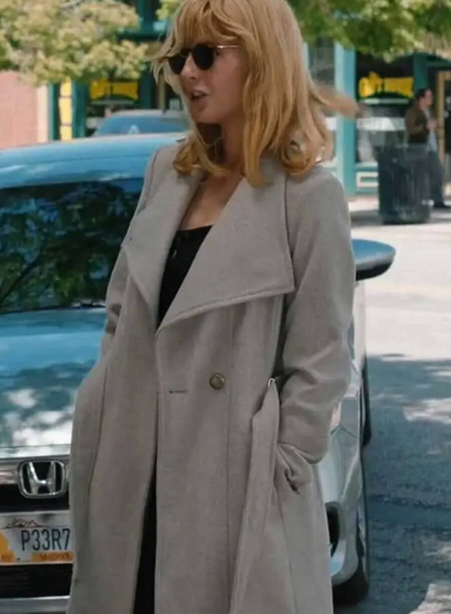 Beth Dutton Yellowstone White Wool Coat