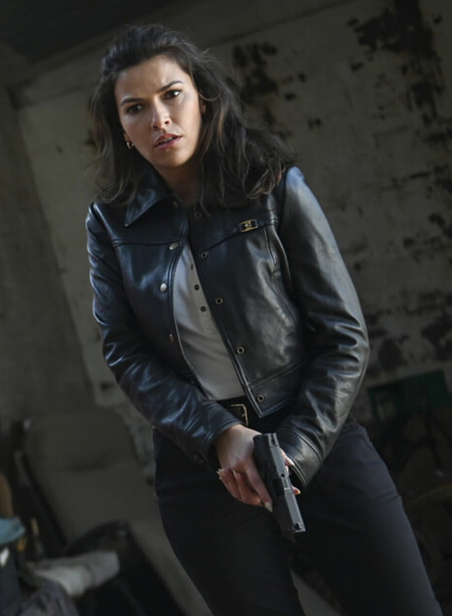 Billie Matalon Tracker Black Leather Jacket