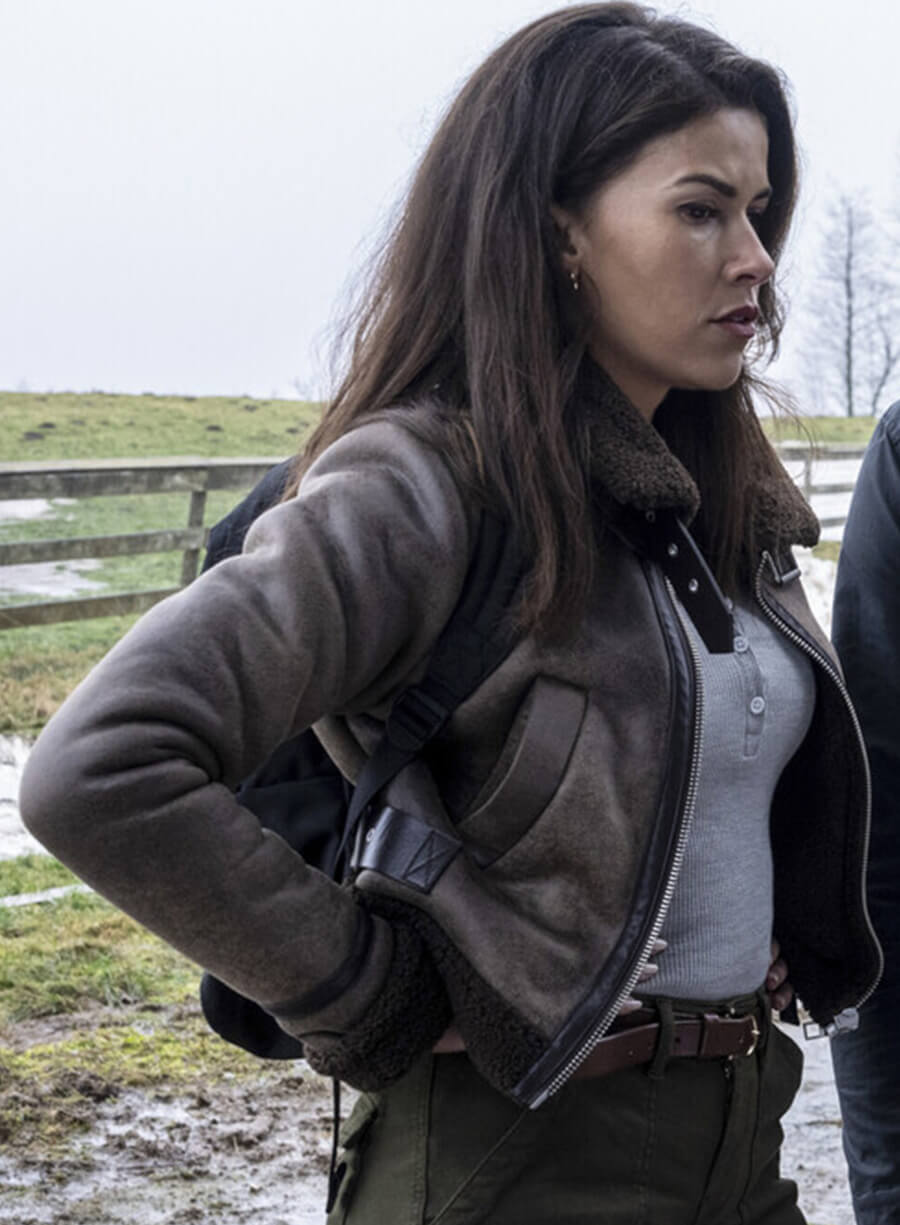 Billie Matalon Tracker Shearling Leather Jacket