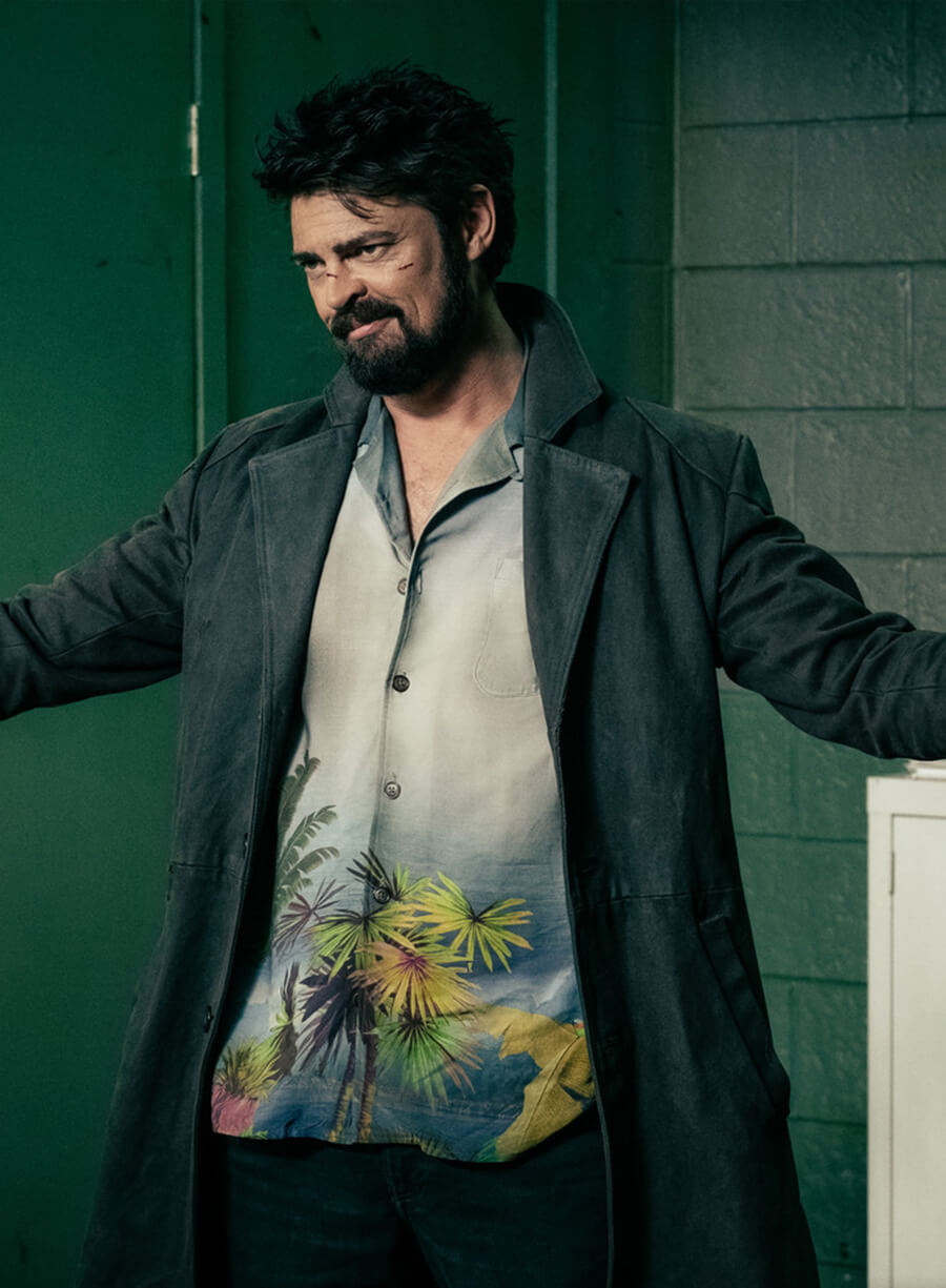 Billy Butcher The Boys Leather Trench Coat