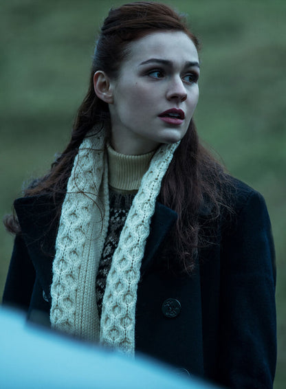 Brianna Randall Fraser Outlander Black Coat