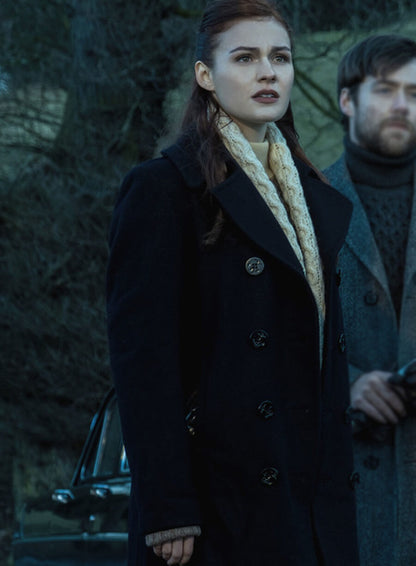 Brianna Randall Fraser Outlander Black Coat